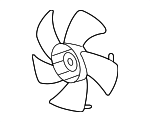 19020R40A01 - Cooling System: Fan Blade for Honda: Accord Image