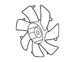 38611R40A01 - Cooling System: Fan Blade for Honda: Accord, Crosstour Image