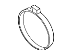 99951278201 - Suspension: Outer Boot Clamp for Porsche Image