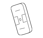 10319190 - Body: Lift Gate Wedge for Buick: Rendezvous | Chevrolet: HHR, Malibu Image