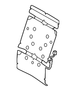 ML3Z14D696AB - Body: Seat Back Heater for Ford Image