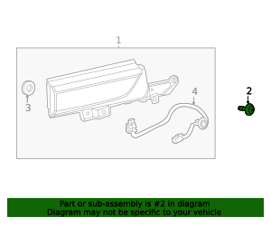 2015-2025 GM Multi-Purpose Bolt 11611883 GM | GMPartsDirect.com