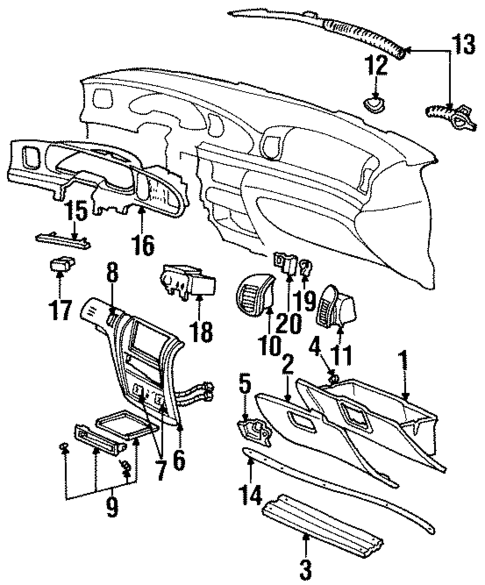 Window Defroster for 1996 Lincoln Continental #0