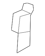 793102H000 - Body: Upper Hinge for Hyundai: Accent, Elantra, Elantra GT, Elantra N, Ioniq, Kona, Kona Electric, Kona N, Tucson, Venue Image