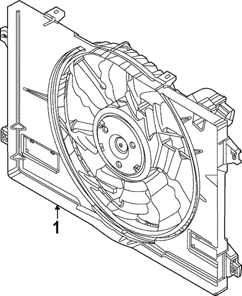 Cooling Fan for 2025 Kia EV6 #0