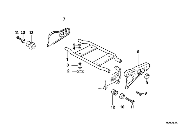 46712332036 - : Rubber Ring               for BMW-Motorrad Image