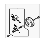 K52Y43950 - : Booster Assembly for Kia: Sedona Image