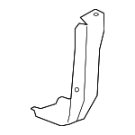 60414S9VA01ZZ - Body: Vertical Support for Honda: Pilot Image