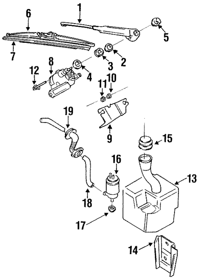 431955651 - Electrical: Washer Pump for Audi Image