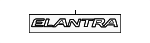86310AAAB0 - : Nameplate for Hyundai: Elantra, Elantra N Image