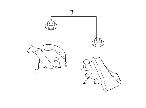 Horn for 2009 BMW X3 #0