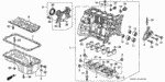 12207634300 - Engine: WASHER, SEALING BOLT for Honda Image
