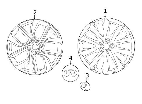 Covers & Trim for 2020 INFINITI QX50 #0