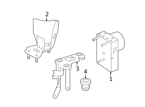 Anti-Lock Brakes for 2007 Mercedes-Benz R 63 AMG&reg; #0