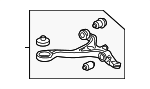 51350TA0A00 - Suspension: Lower Control Arm for Honda: Accord Image