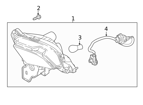 Bulbs - Chassis for 2016 Mazda CX-3 #2