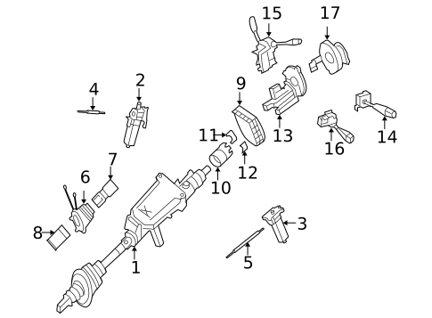 Upper Components for 2013 Mercedes-Benz S350 #1