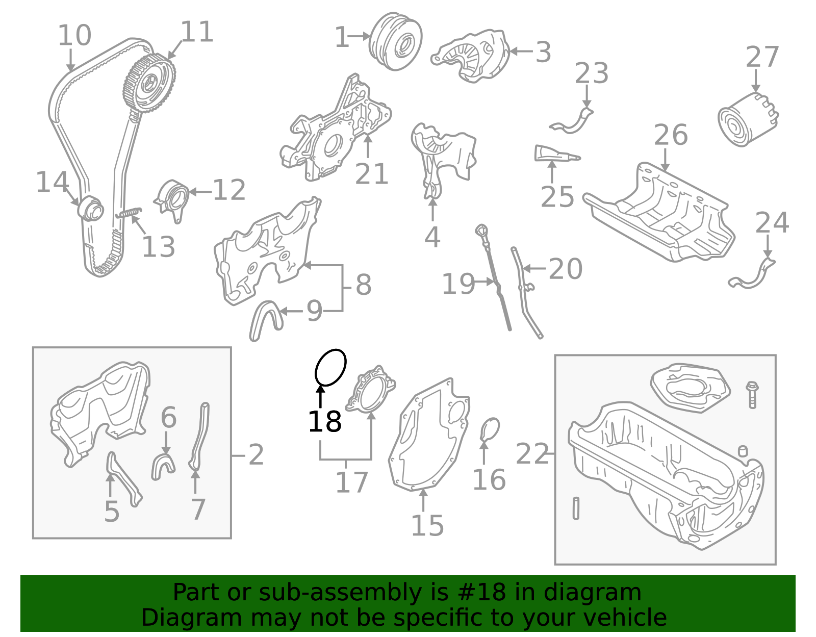 B3C7-10-602A - Engine Crankshaft Seal - 1990-2005 Mazda | Mazda