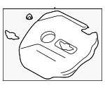 11128601635 - Engine: Engine Cover for Mini Image