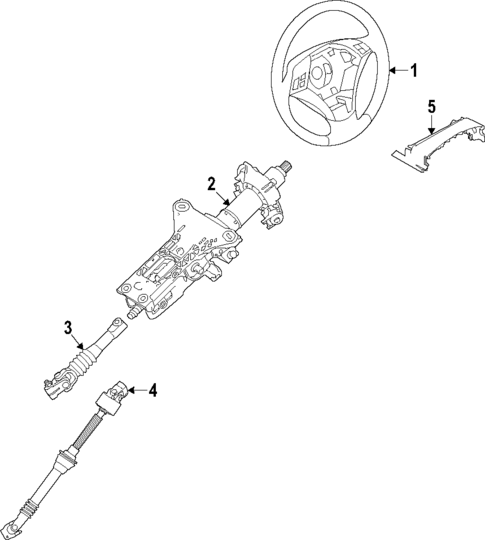 Steering Column for 2023 BMW M850i xDrive Gran Coupe #2