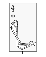99157310209 - HVAC: AC Tube for Porsche: 718 Boxster, 718 Cayman, 718 Spyder, 911 Image