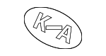 863201W150 - Accessories: Bumper Cover Emblem for Kia Image