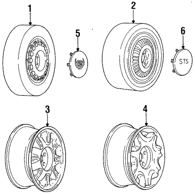 3542621 - : Center Cap for GM Image