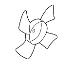 21486CD000 - : Fan Blade for Nissan Image