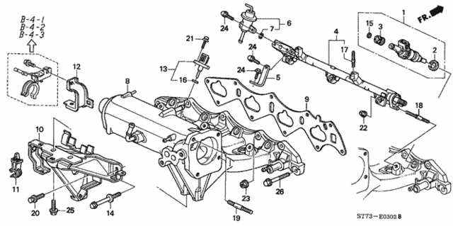 Intake Manifold (3) for 1997 Acura Integra #0