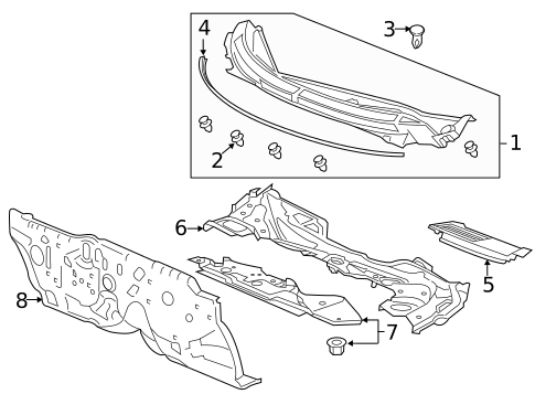 Cowl for 2015 Honda CR-Z #0