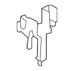 17217844263 - Cooling System: Trans Cooler Holder for BMW Image