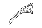 4724490AD - Body: Fender Rail for Mopar Image