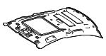 25769066018U10 - : Headliner for Mercedes-Benz Image