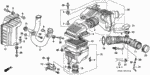 15772551000 - Electrical/Exhaust/Heater/Fuel: CLIP, BREATHER TUBE for Honda Image