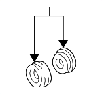 74815SL5A00ZG - Body: Cylinder &amp; Keys Trim for Acura: Integra Image