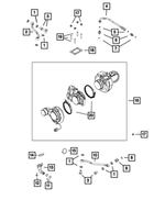 68024674AA - Engine 6.7L Cummins (Diesel): Male Fitting for Dodge: Ram 2500, Ram 3500 Image