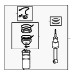 LR052866 - : Shock Assembly for Land-Rover Image
