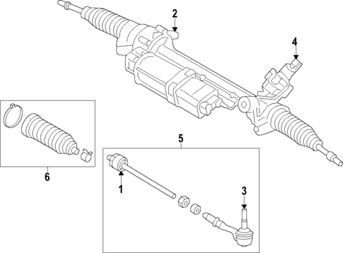 Steering Gear & Linkage for 2023 BMW XM #1