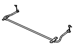 68551179AA - Suspension: Stabilizer Bar for Mopar Image
