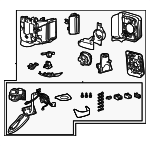 879406A640 - : Mirror Assembly for Lexus Image