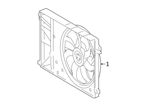 Cooling Fan for 2022 Toyota Camry #0
