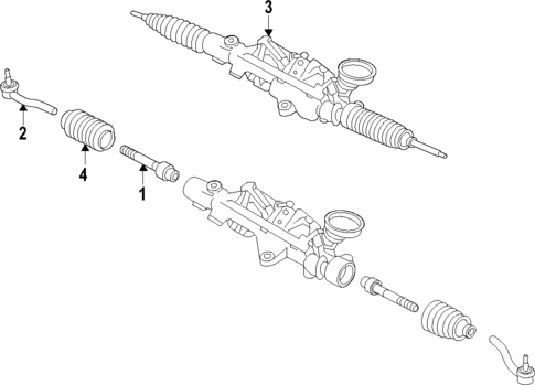 Steering Gear & Linkage for 2022 INFINITI QX55 #1