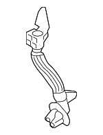 LR131014 - HVAC: Drain Hose for Land Rover: Defender 110, Defender 130, Defender 90, Discovery Image
