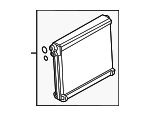LR131078 - HVAC: Evaporator Core for Land Rover: Defender 110, Defender 130, Defender 90, Discovery Image