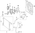 2075010982 - : Lower Hose for Mercedes-Benz Image