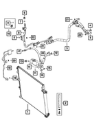 68237075AA - Air Conditioners and Heaters: A/c Line Valve Core for Mopar Image image