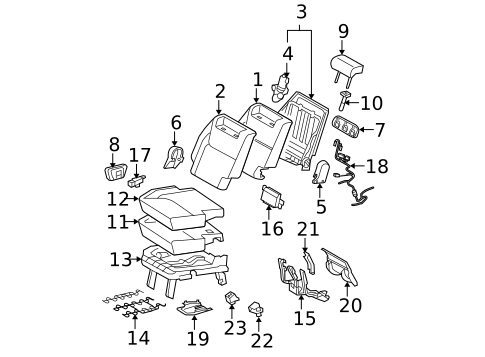 Power Seats for 2008 Toyota Sienna #1