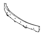 2966204300 - Body: Bumper Impact Bar for Mercedes-Benz Image