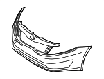 865112T001 - Body: Bumper Cover for Kia: Optima Image