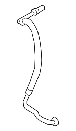 8870433630 - HVAC: Front Suction Hose for Lexus: ES250, ES300h, ES350 Image